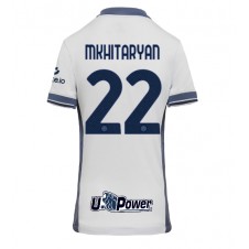 Inter Milan Henrikh Mkhitaryan #22 Bortatröja Dam 2024-25 Korta ärmar